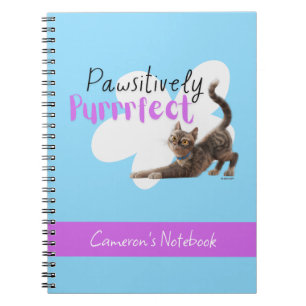 Positivt Purrfekt Anteckningsbok