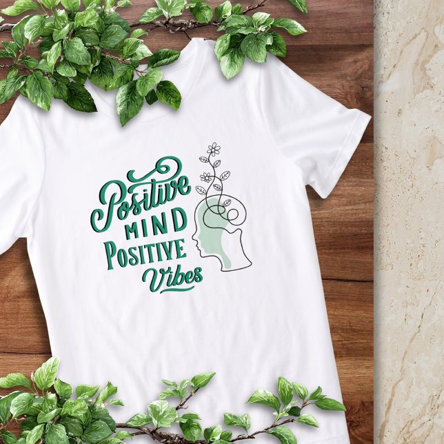 Positivt sinne / Positiva vibrationer T-shirt (Skapare uppladdad)
