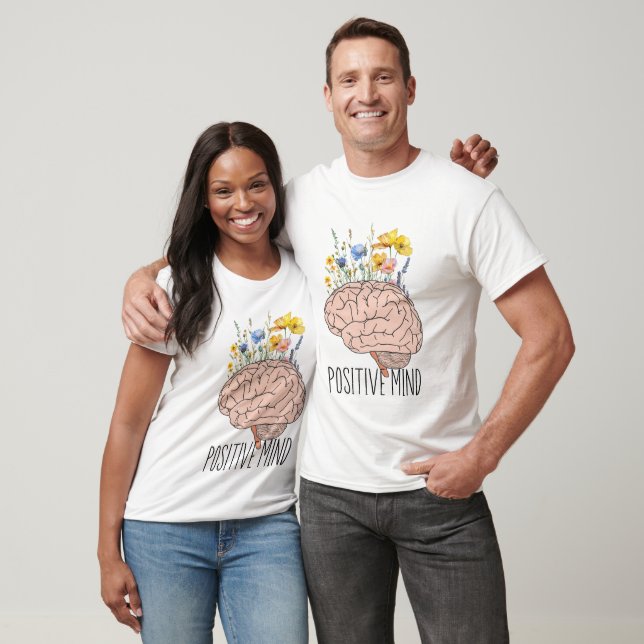 Positivt sinne t shirt (Unisex)