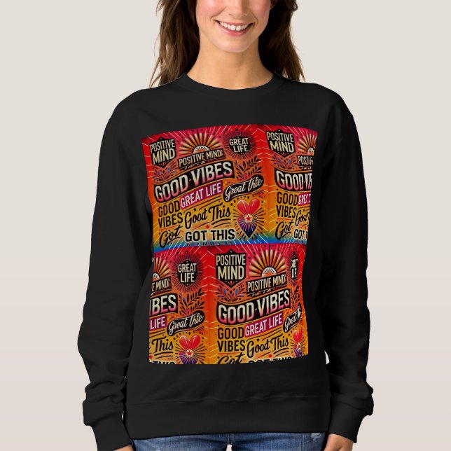 Positivt sinne, Underbart liv, Har Detta - Motiver T Shirt (Framsida)