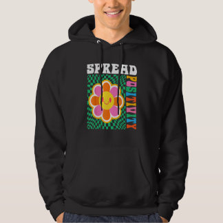 Positivt sinnelag Groovy Retro Sinnesutvecklande L Hoodie