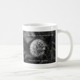 Positivt tänkande med Dandelion Kaffemugg