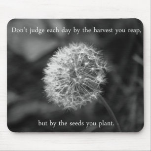 Positivt tänkande med Dandelion Musmatta