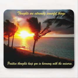 Positivt Tankar Mousepad Musmatta