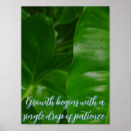 Positivt uppmuntrande Anpassade Poster