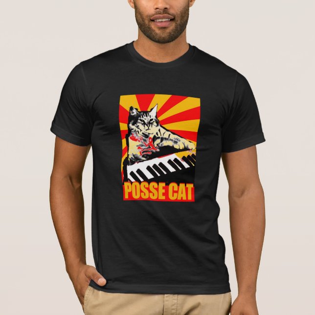 possekattskjorta t-shirt (Framsida)