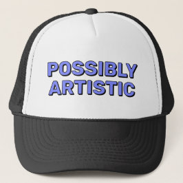 Possibly Artistic™ Truckerhatt Keps