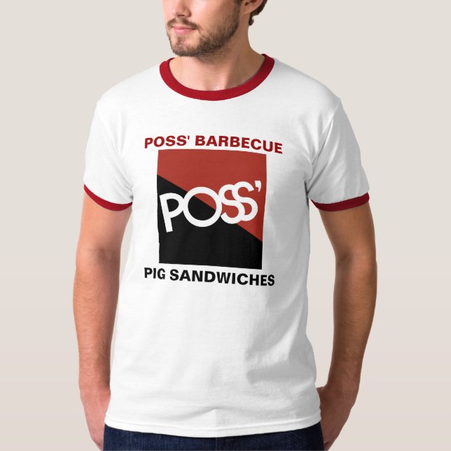 Posss grillfestT-tröja Tee Shirt (Framsida)