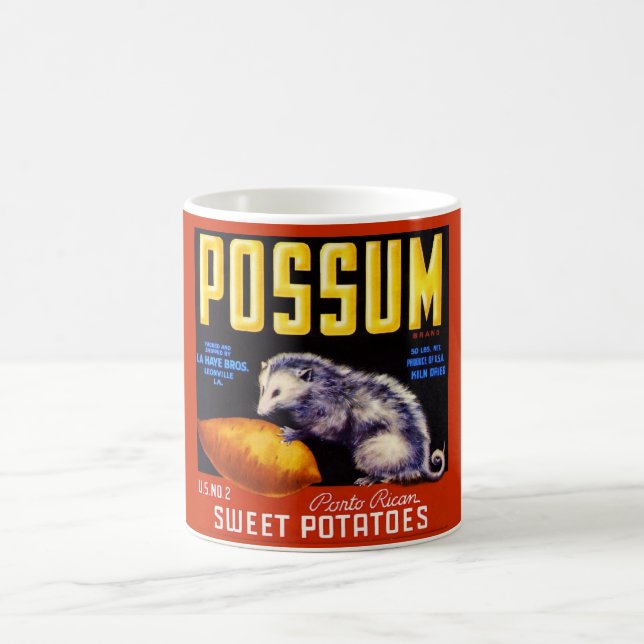 Possum Label Coffee Mugg (Center)