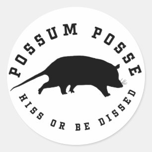 Possum MC Runt Klistermärke