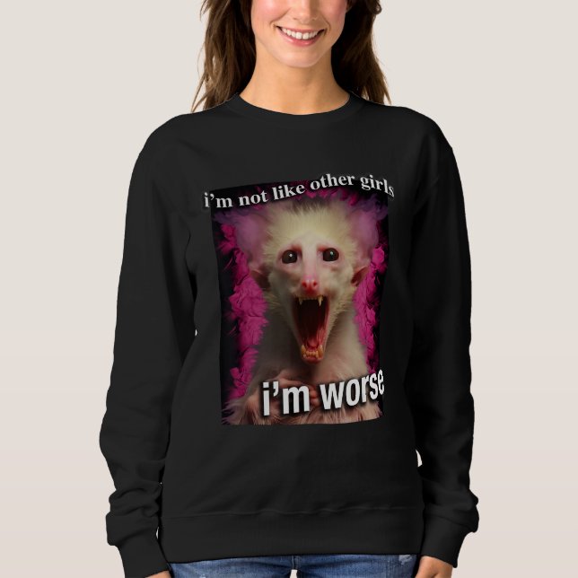 Possum Opossum Iu2019m, inte som andra flickor Iu2 T Shirt (Framsida)