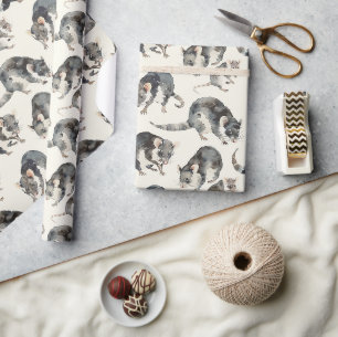 Possum Opossum Presentpapper