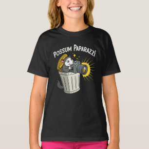 Possum Paparazzi T-Shirt: Funny NattCrawler Tee