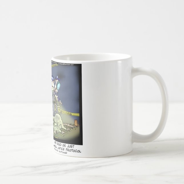 Possum Protocol Roliga presenter T-shirts & samlar Kaffemugg (Höger)