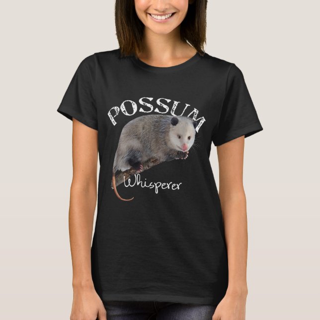 Possum Shirt Possum Whisperer I Kärlek Possum T Shirt (Framsida)
