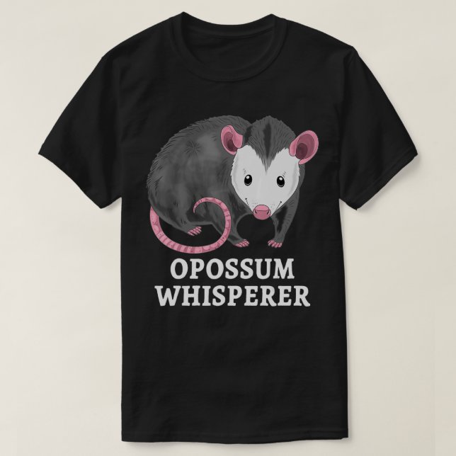 Possum Whisperer Opossum Funny Opossum Pun5501 T Shirt (Design framsida)