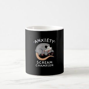 POSSUMANXIETY SCREAM CHAMPION KAFFEMUGG