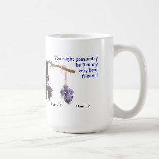 Possumbly 3 bästa vän! kaffemugg
