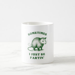 Possumprytt Flatulanstroll– Ibland är jag bara fis Kaffemugg