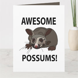 Possums är fantastiska roliga Possums Kort