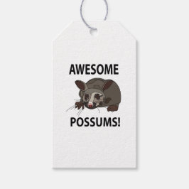 Possums är fantastiska roliga Possums Presentetikett
