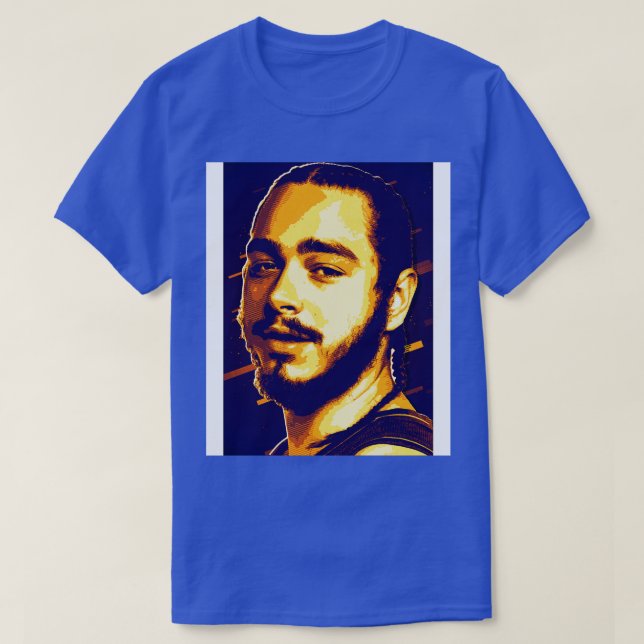 Post-alone-retro 80s t shirt (Design framsida)