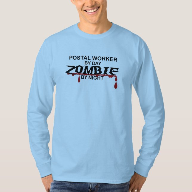Post- arbetarZombie Tee Shirt (Framsida)