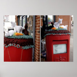 Post Box Toppers. Poster