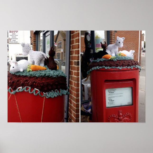 Post Box Toppers. Poster (Framsidan)