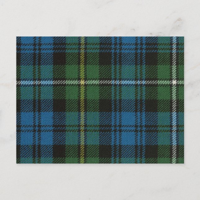 Post Card Campbell of Argyll Ancient Tartan Print Vykort (Framsida)