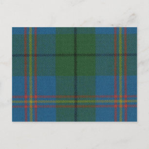 Post Card Carmichael Ancient Tartan Skriv ut Vykort