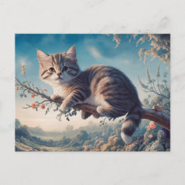 Post card  Cat  Série 10 07 Vykort