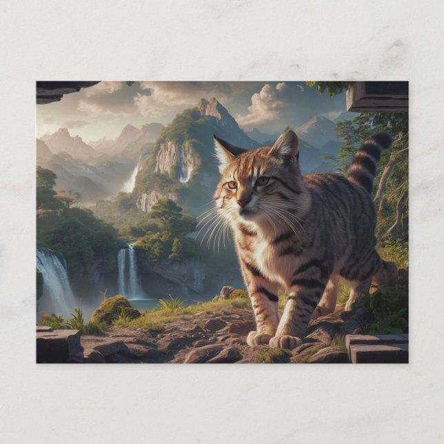 Post card  Cat  Série 10 17 Vykort (Framsida)