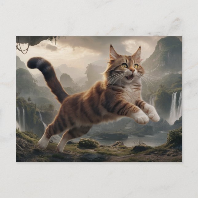 Post card  Cat  Série 10 18 Vykort (Framsida)