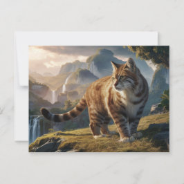 Post card  Cat  Série 10 20 Vykort