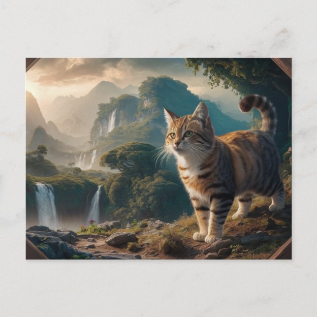 Post card  Cat  Série 10 21 Vykort (Framsida)