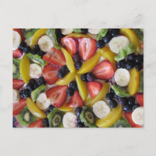 Post Card för frukt i Paj Vykort