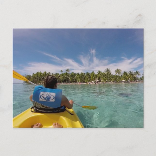 Post Card Fransk Polynesia Vykort (Framsida)