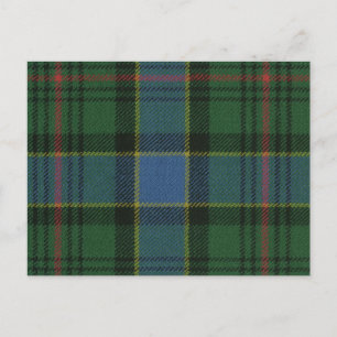 Post Card Ogilvie Hunting Ancient Tartan Vykort