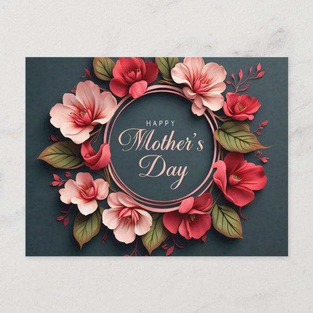 Post Cards Mothers Day Vykort (Framsida)