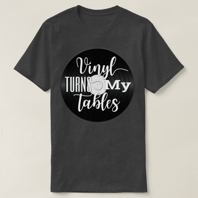 Post Collector Vinyl Collector Gift T Shirt (Design framsida)