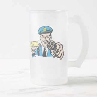 Post- Frostat Ölglas