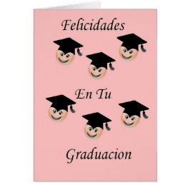 Post- Graduacion femenina Hälsningskort