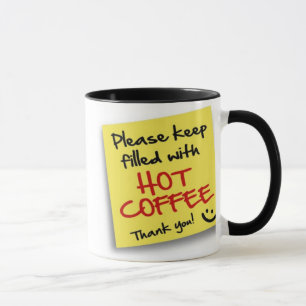 Post HOT COFFEE - mugg