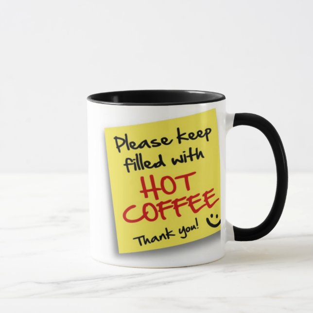 Post HOT COFFEE - mugg (Höger)