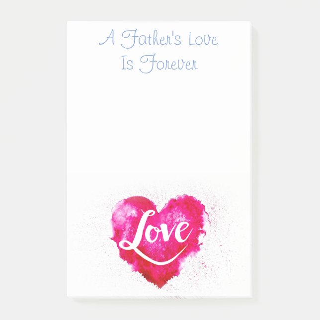 Post-it-anteckningar för pappa post-it block (Framsida)