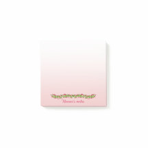 Post it carré framboise