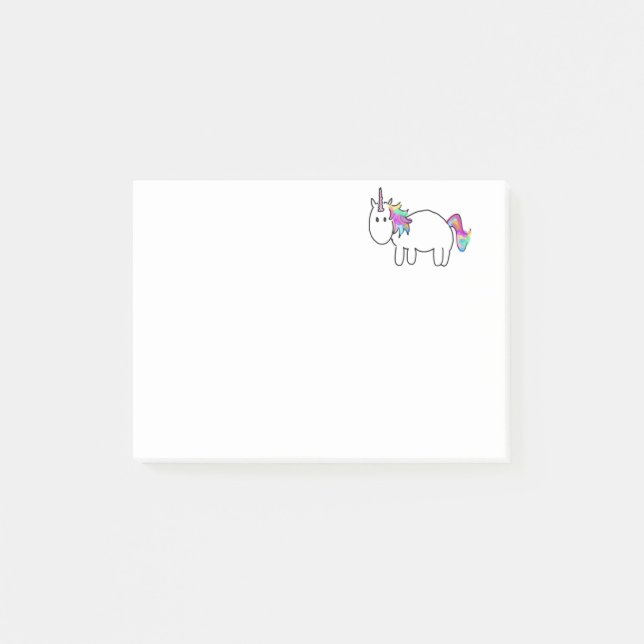 Post-it Einhorn - für magische Notizen (Framsida)