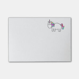 Post-it Einhorn - für magische Notizen Block