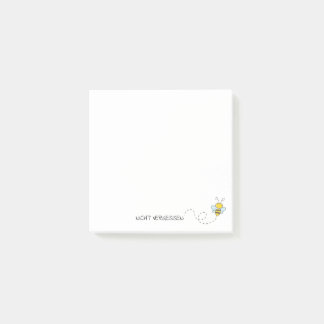 Post It "Happy Bee" Post-it Block